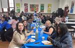 Hero's Enjoying Dinner