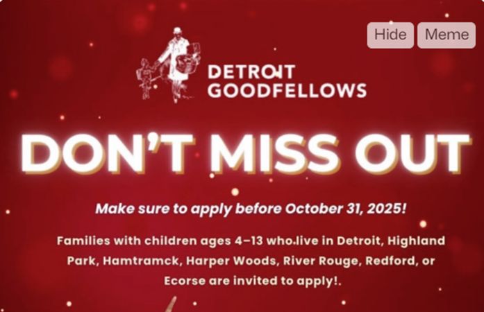 Flyer about Christmas