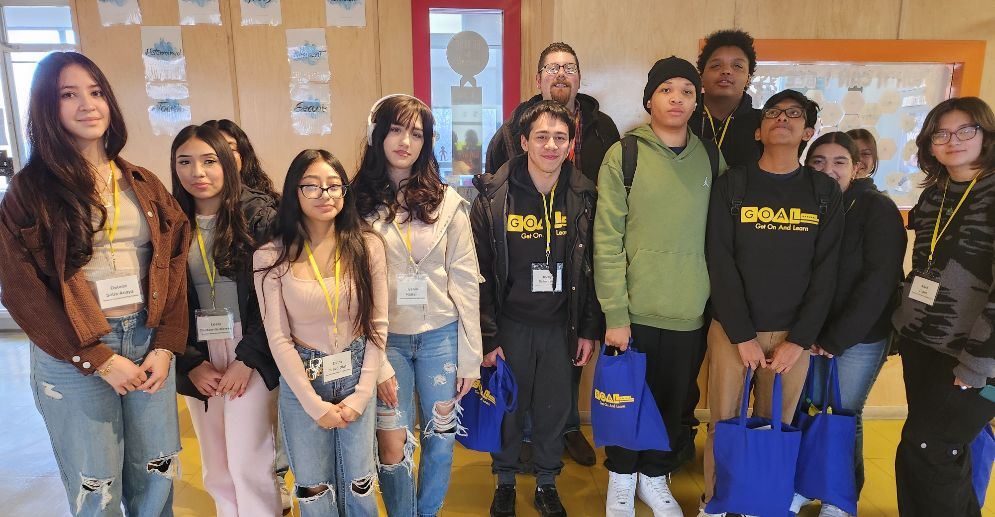  TEACH Students posing for a group photo