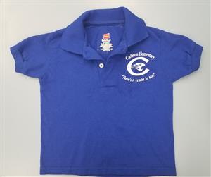 Front of Carleton uniform shirt