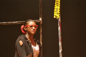 Student in play 