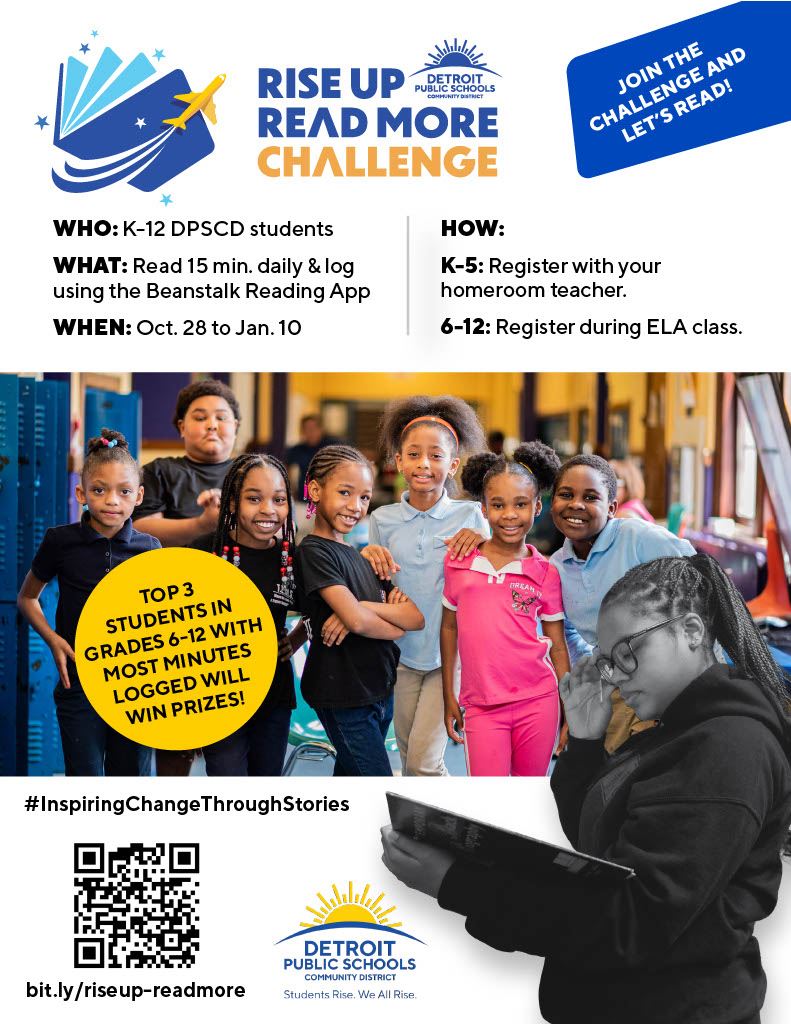 Rise Up Read More Flyer