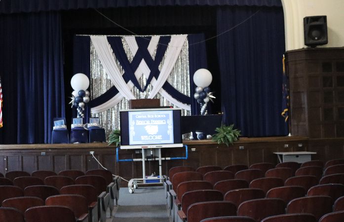 Ceremony location of Senior Pinning