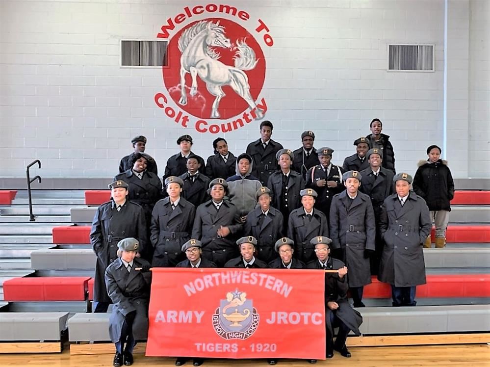 Image of the 2019-2020 JROTC Class of DCPHS@Northwestern 