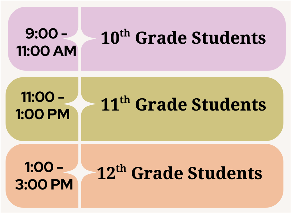  Pick Up Schedule 
